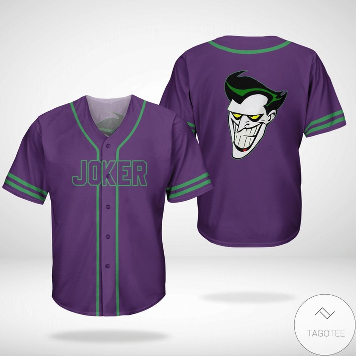 Batman Joker Jersey Baseball Shirt
