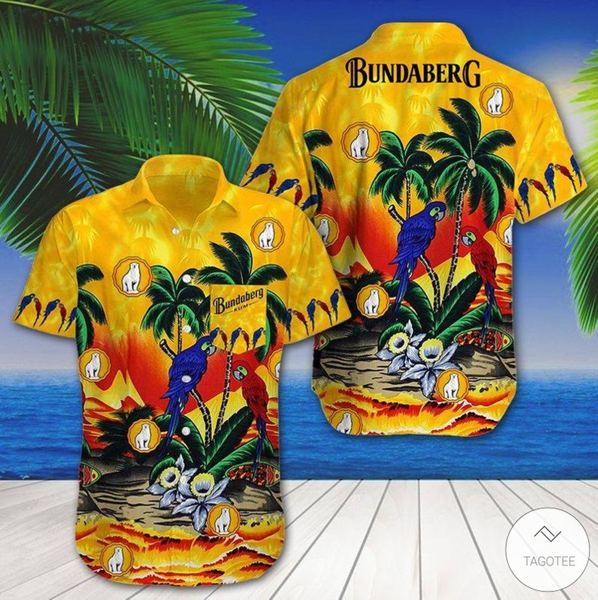 Bundaberg Brewed Drinks Hawaiian Shirt