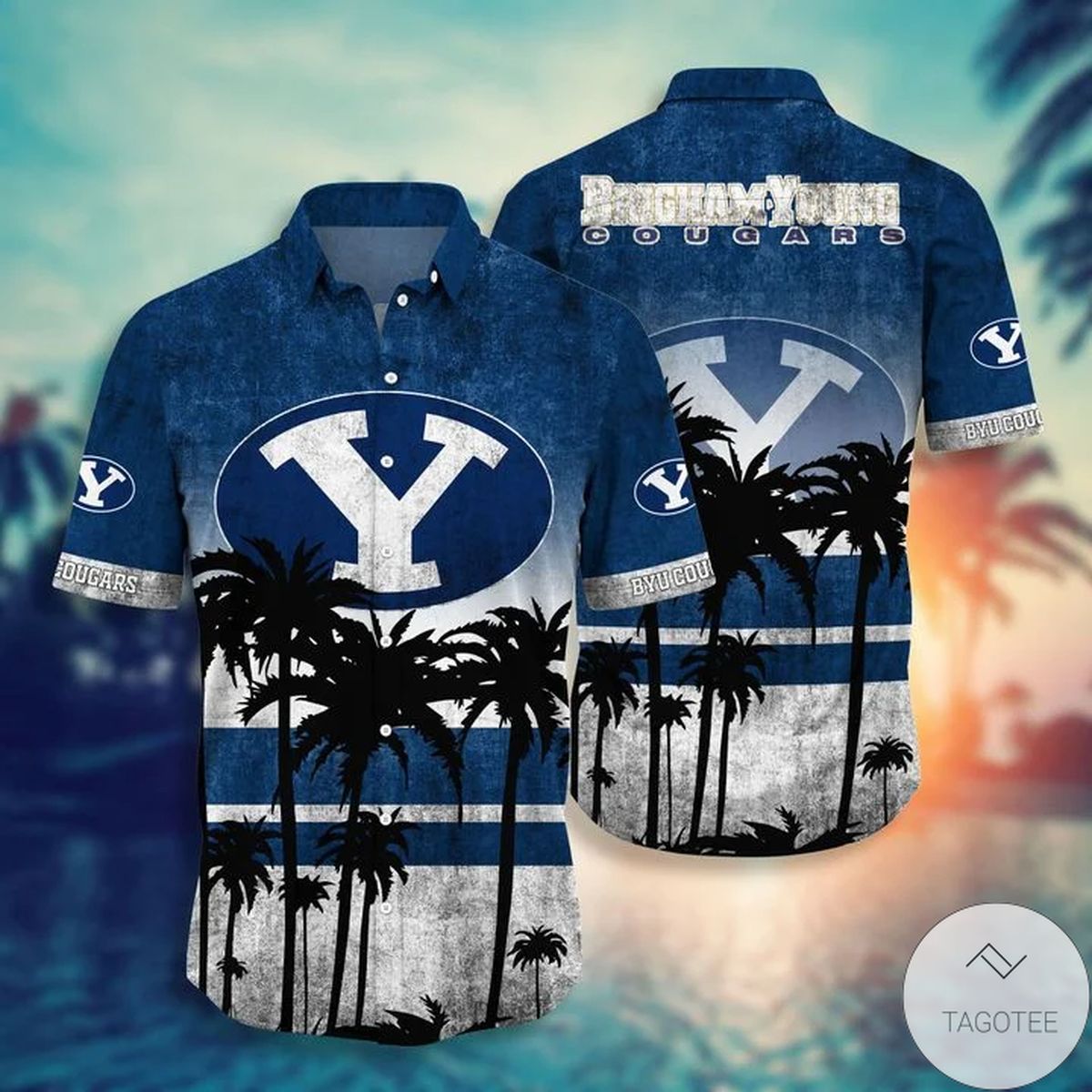 Byu Cougars Tropical Hawaiian Shirt