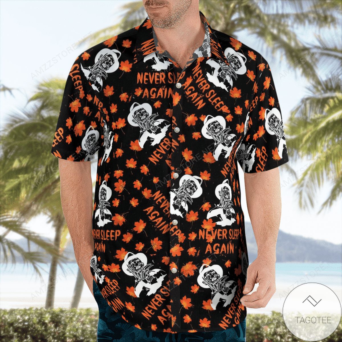 Freddy Krueger Never Sleep Again Hawaiian Shirt