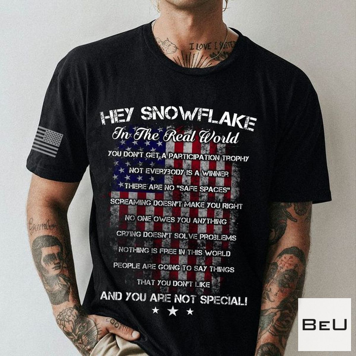 Hey Snowflake In The Real World Shirt