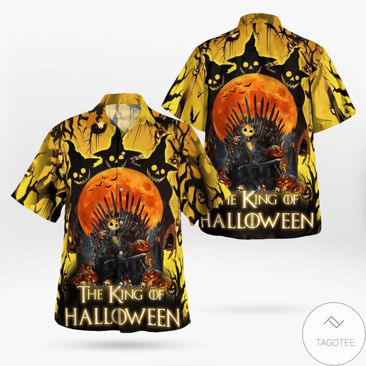 Jack The King Of Halloween Hawaiian Shirt