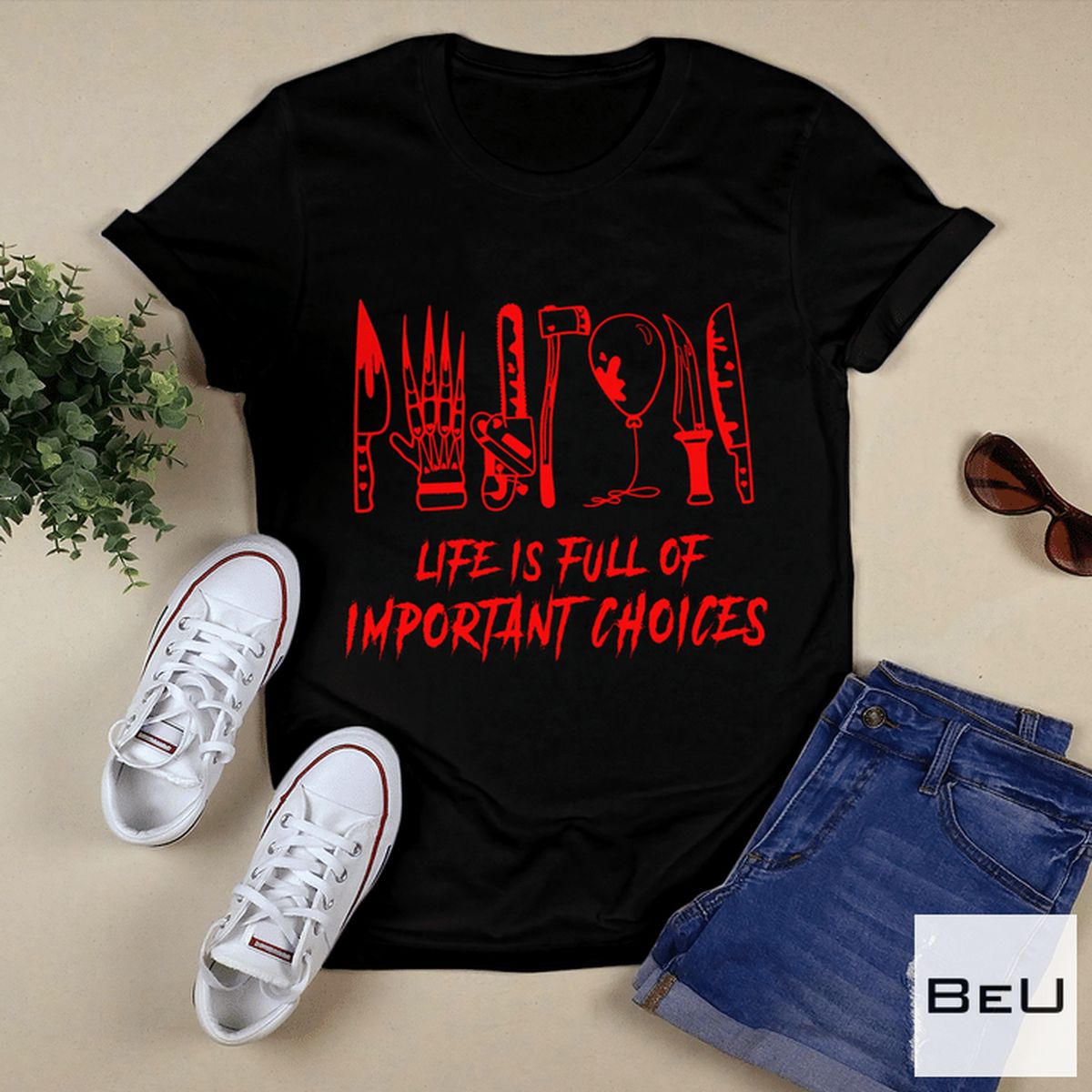 Life Is Full Of Important Choices Halloween Shirt