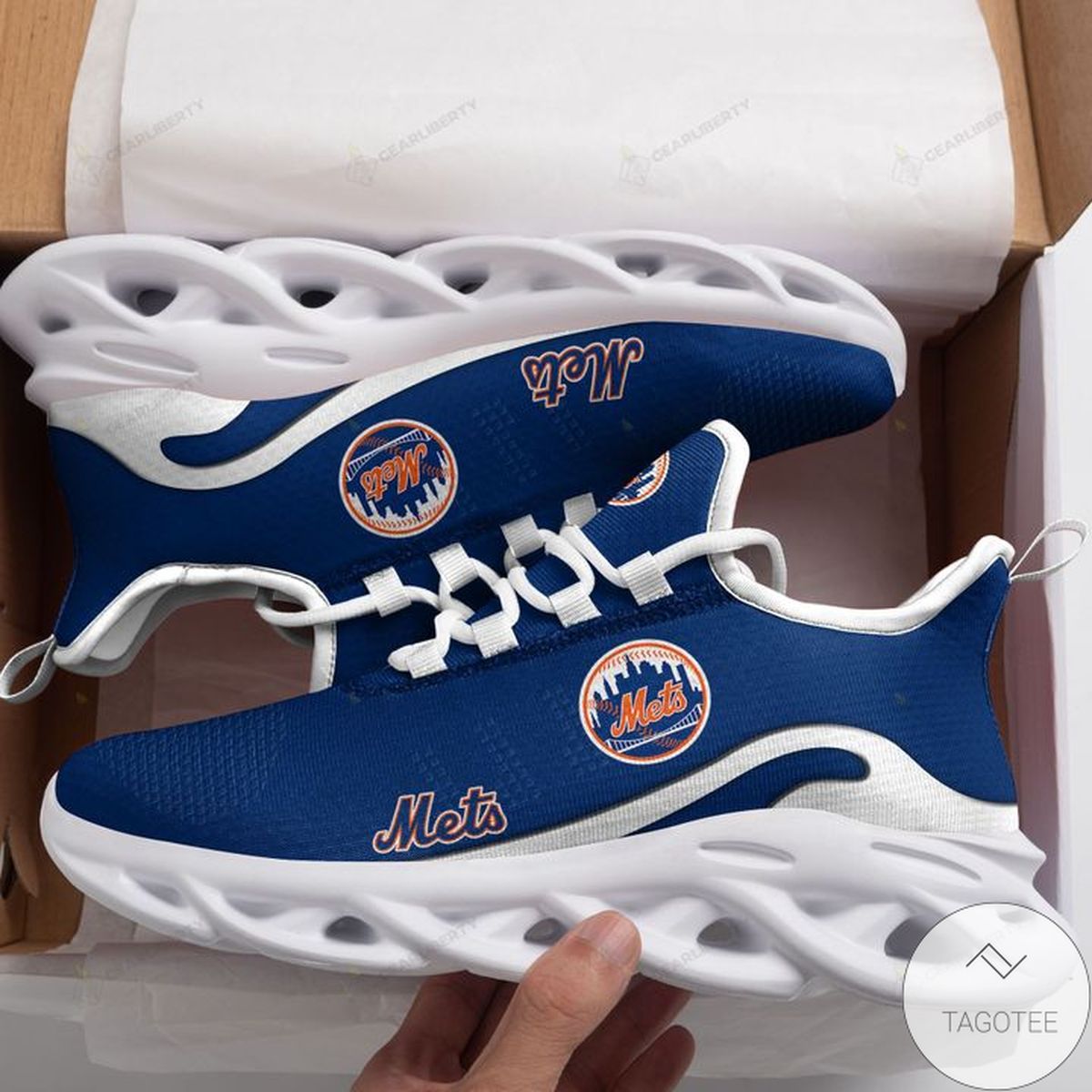 MLB New York Mets Max Soul Shoes
