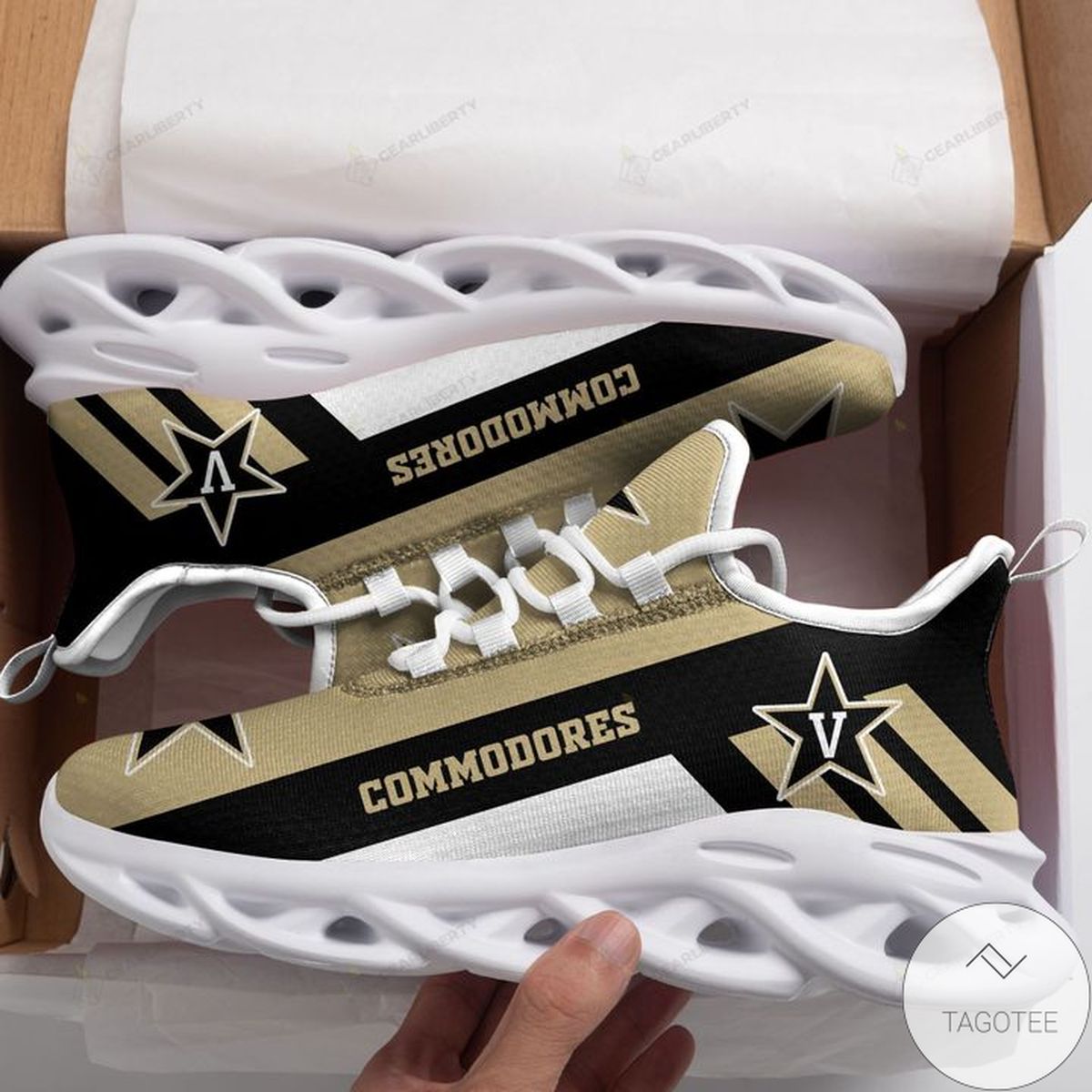 NCAA Vanderbilt Commodores Max Soul Shoes