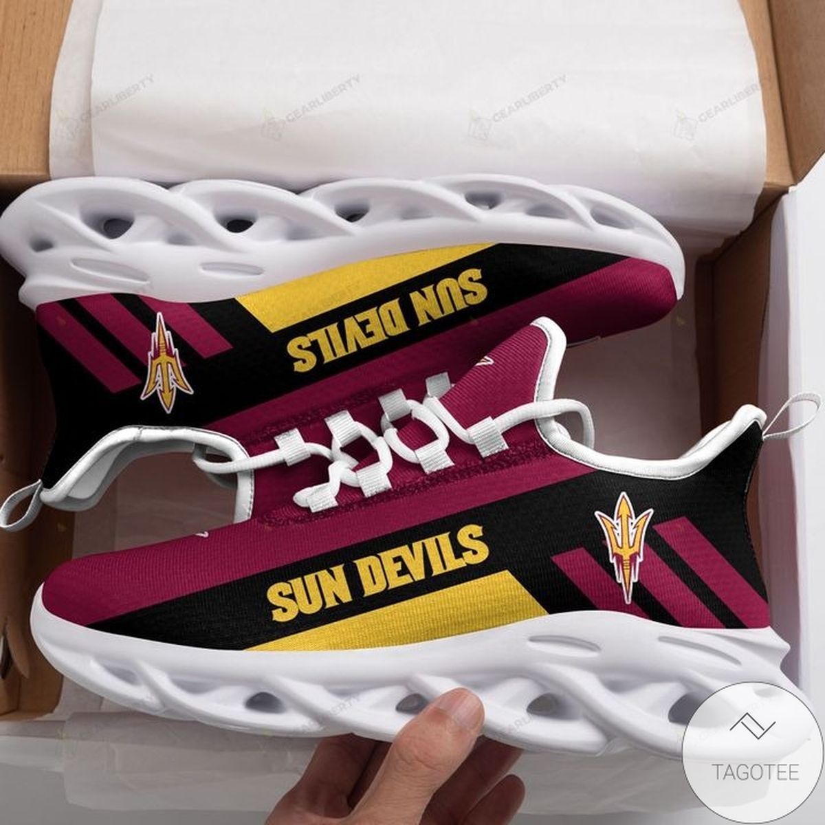 Ncaa Arizona State Sun Devils Max Soul Shoes