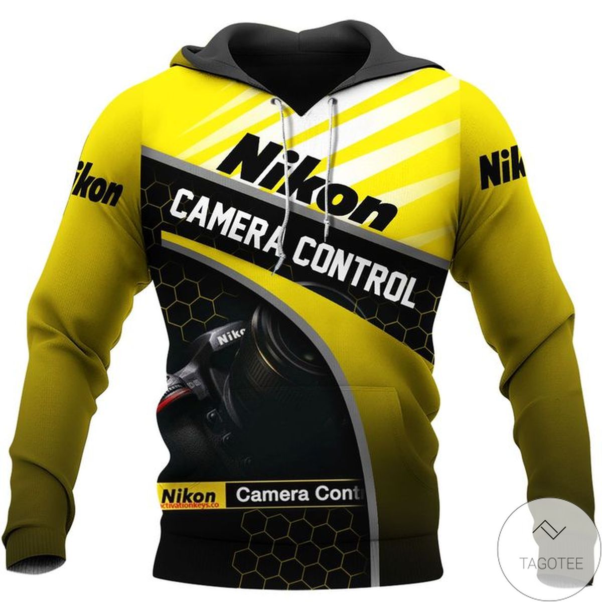 Nikon Camera Control All Over Print Hoodie