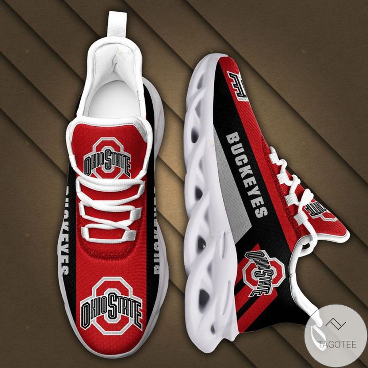 Ohio State Buckeyes Max Soul Shoes