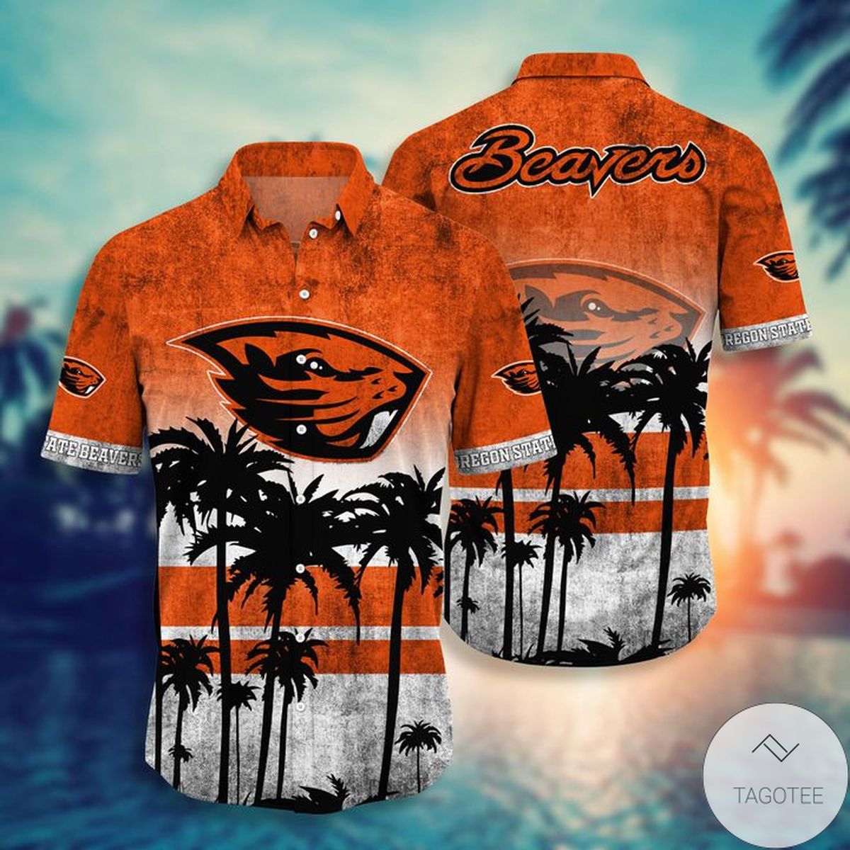 Oregon State Beavers Tropical Hawaiian Shirt