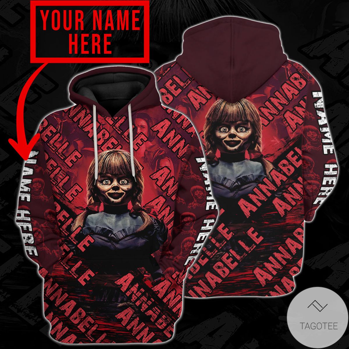Personalized Annabelle Hoodie