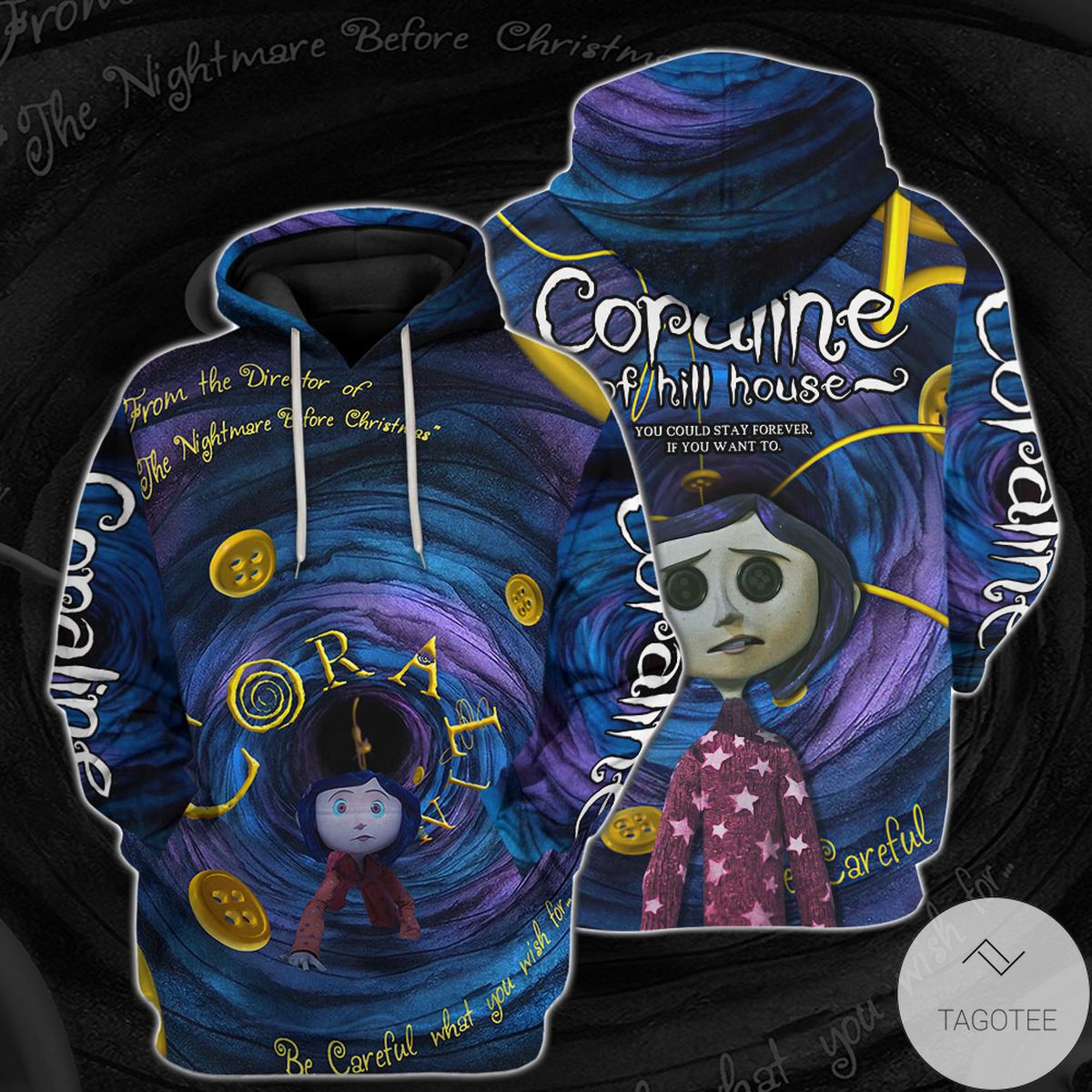 Personalized Coraline Of Hill House Hoodie