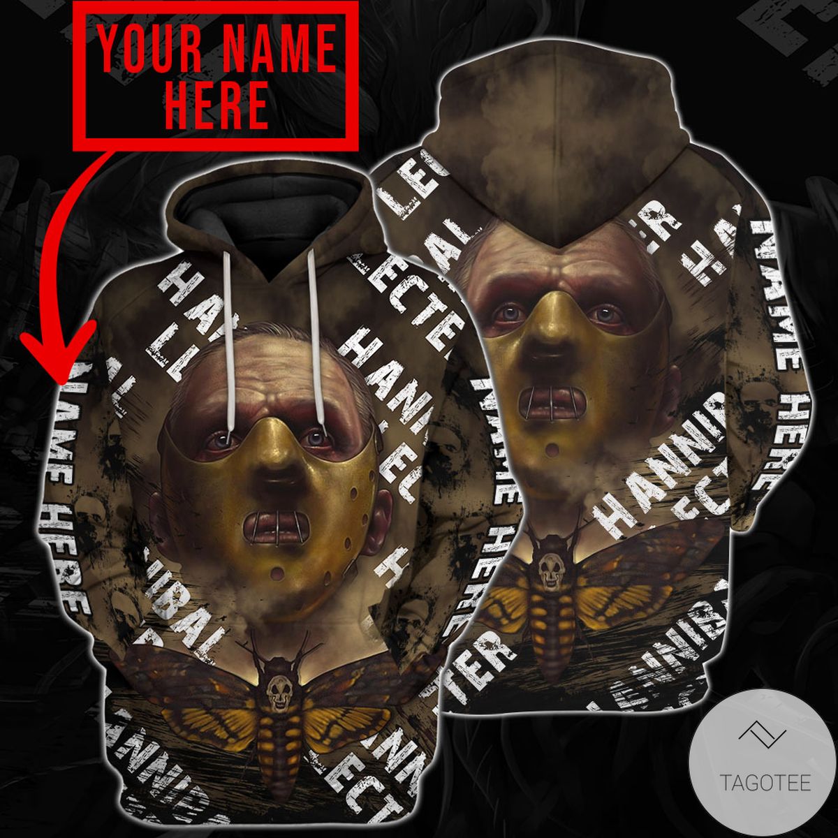 Personalized Hannibal Lecter Hoodie