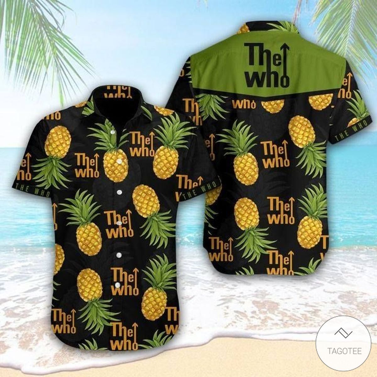 The Who Pineapple Hawaiian Shirt