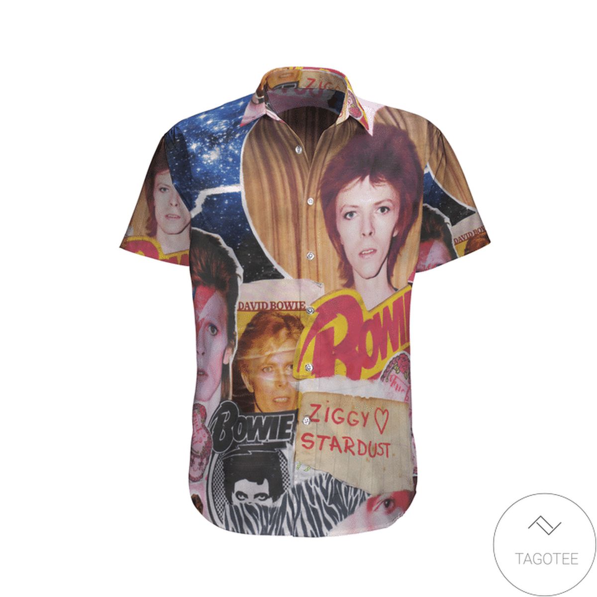 Ziggy Stardust Hawaiian Shirt