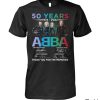 50 Years Of Abba 1972-2022 Shirt