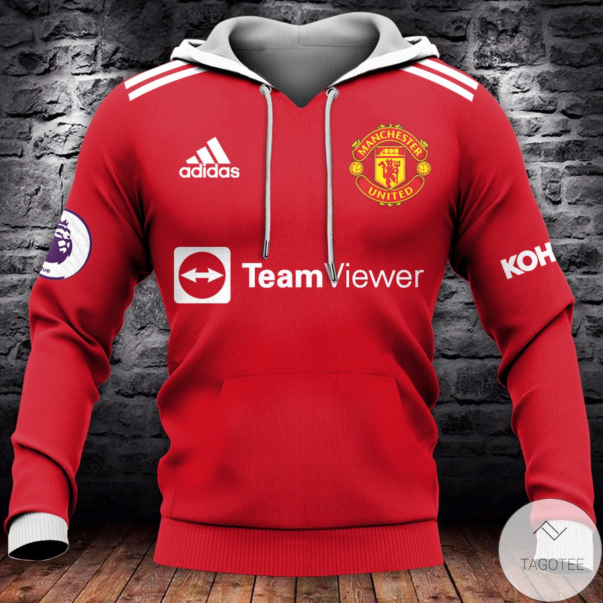 Adidas Manchester United Teamviewer 3d Hoodie