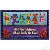All Are Welcome Who Sounds Be Kind Grateful Dead Dancing Bears Doormat