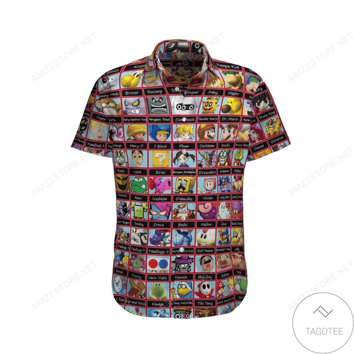 Arcade Game Hawaiian Shirt