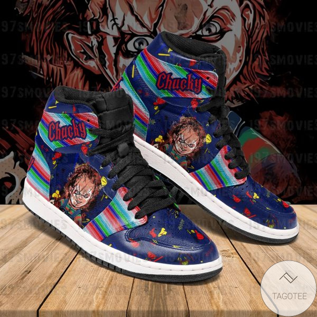 Chucky Child’s Play Sneaker Air Jordan High Top Shoes