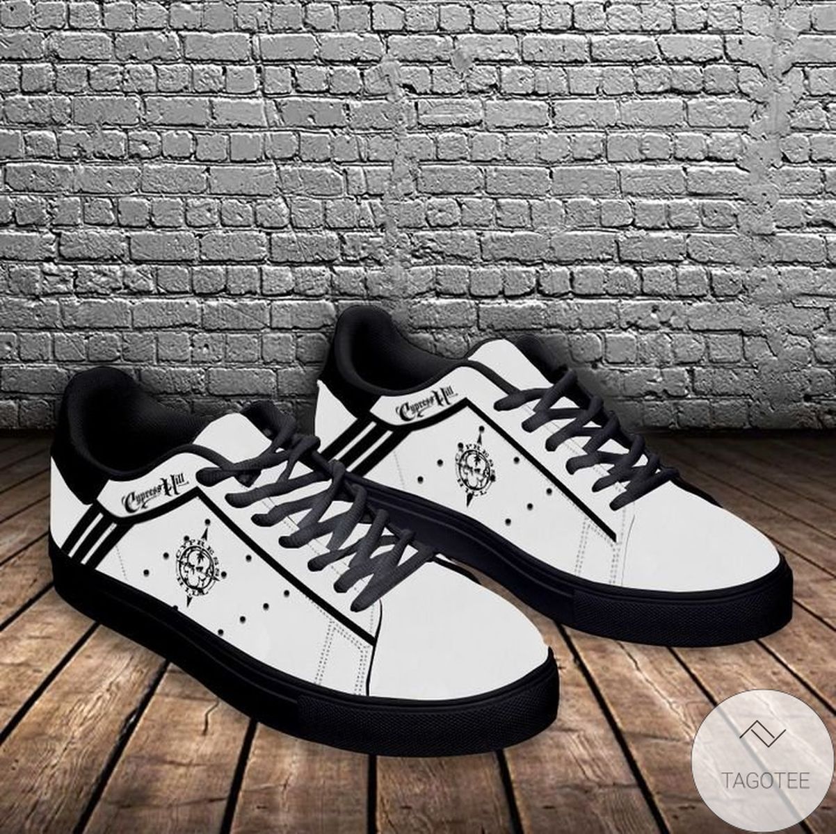 Cypress Hill White Stan Smith Shoes