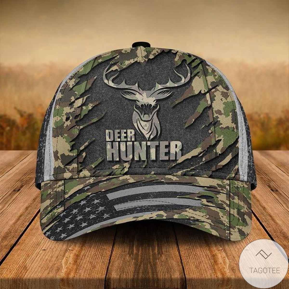 Deer Hunter Camo Hat Cap