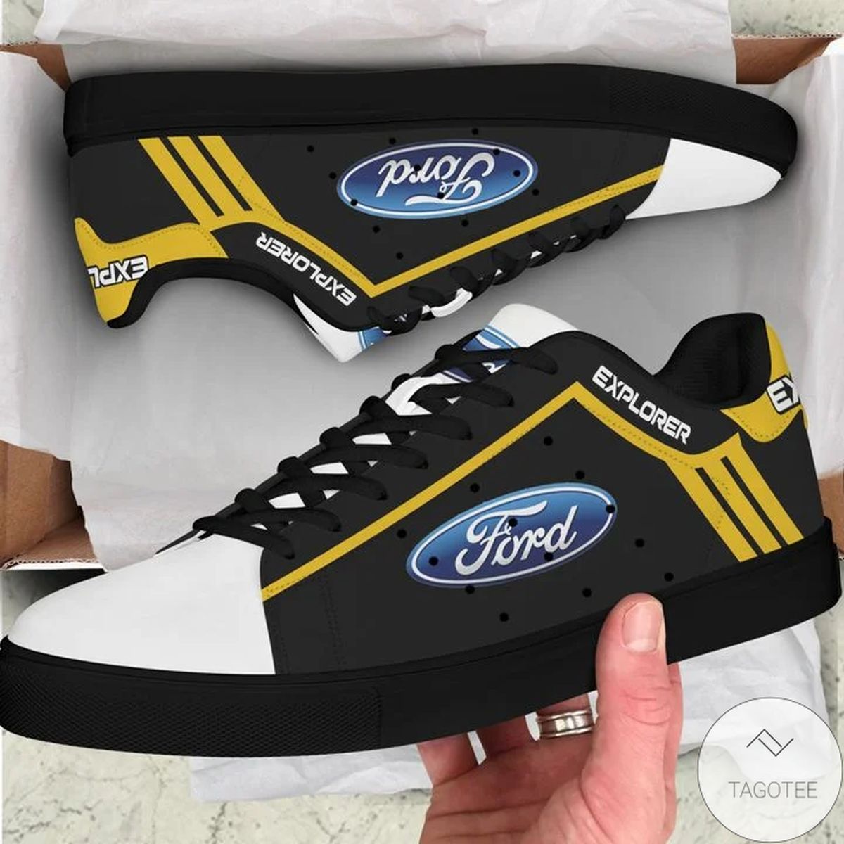 Ford Explorer Yellow Stan Smith Shoes