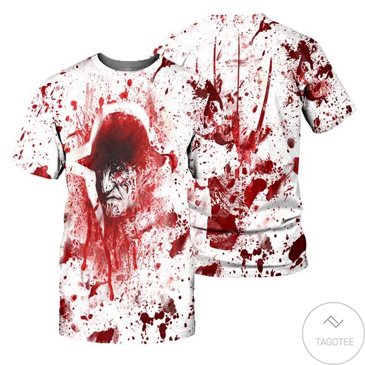 Freddy Krueger Bloody 3d Shirt