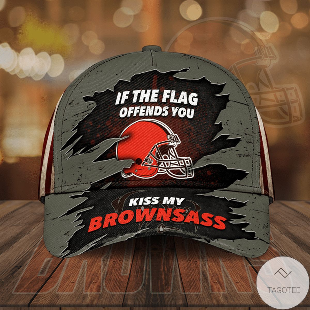 If The Flag Offends You Kiss My Brownass Cap