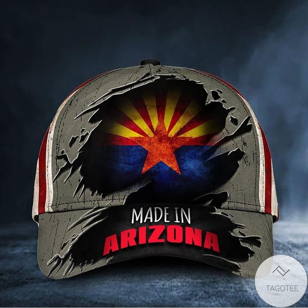 Made In Arizona Hat Patriotic Baseball Cap
