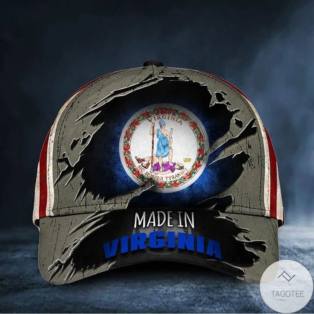 Made In Virginia Hat Patriotic Baseball Cap
