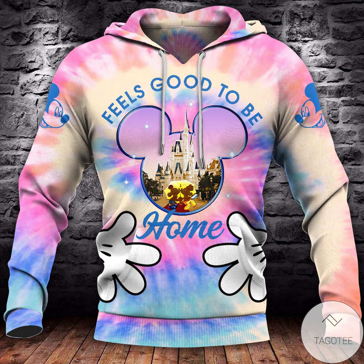 Mickey Mouse Feeling Good To Be Home 3d Hoodie