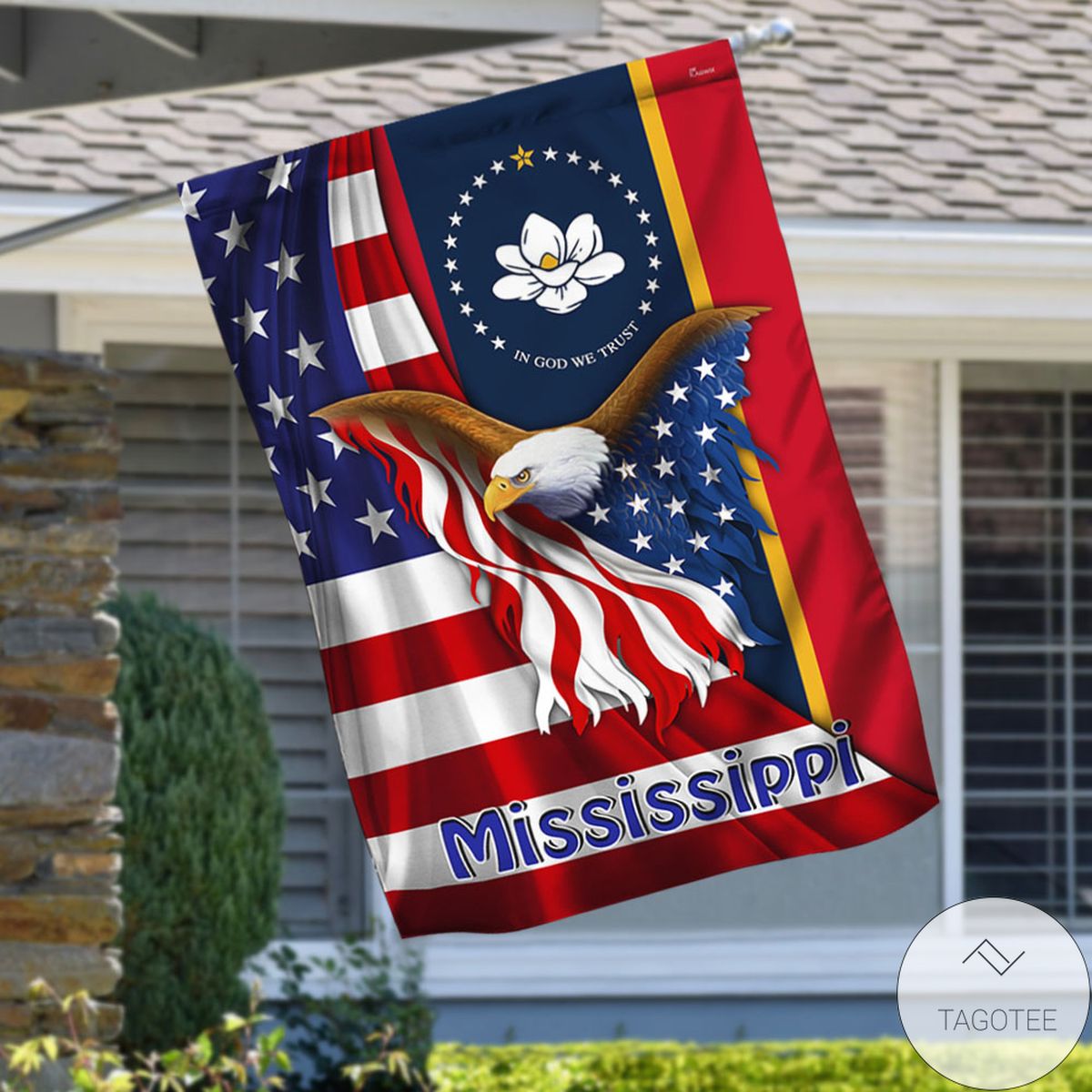 Mississippi Eagle Flag