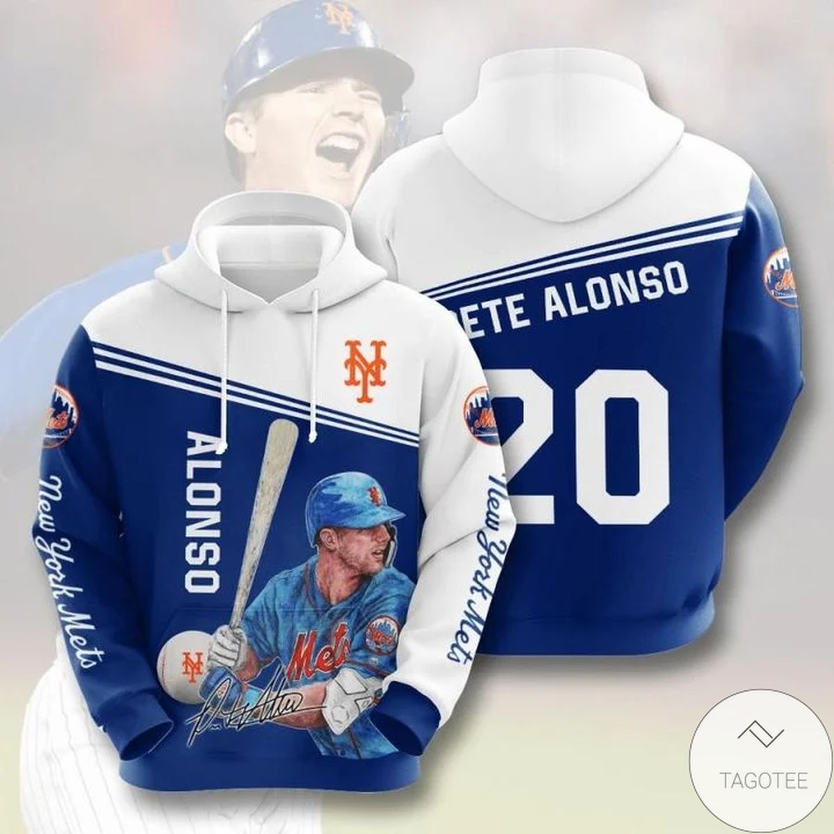 Mlb New York Mets Pete Alonso 20 Hoodie
