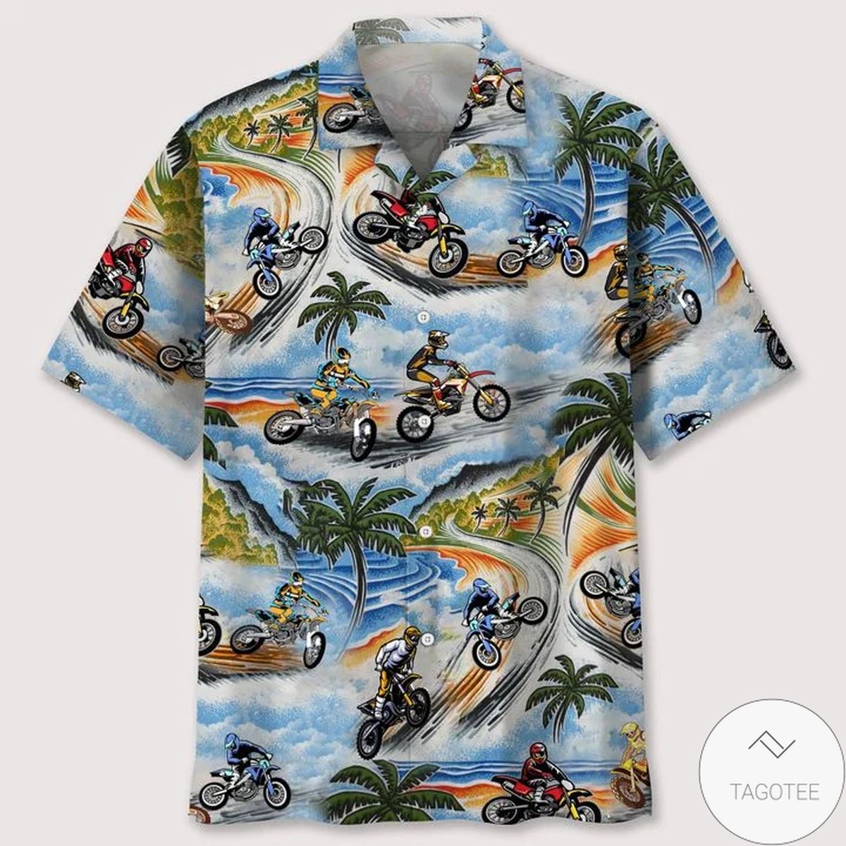 Motocross Hawaiian Shirt