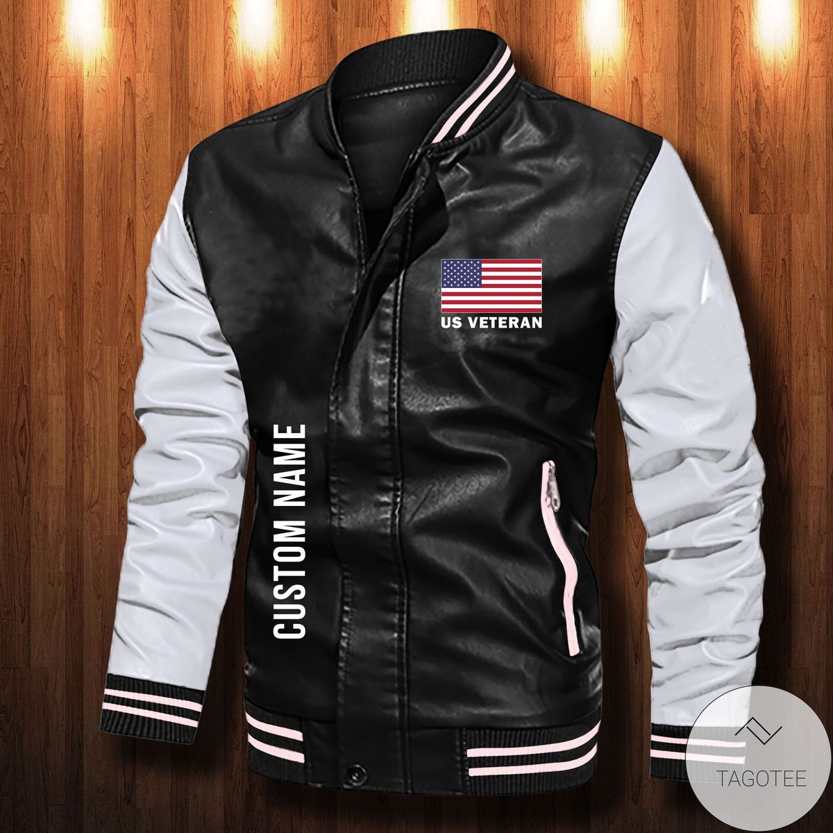 Personalized It's A Veteran Thing You Wouldn't Understand Leather Bomber Jacket