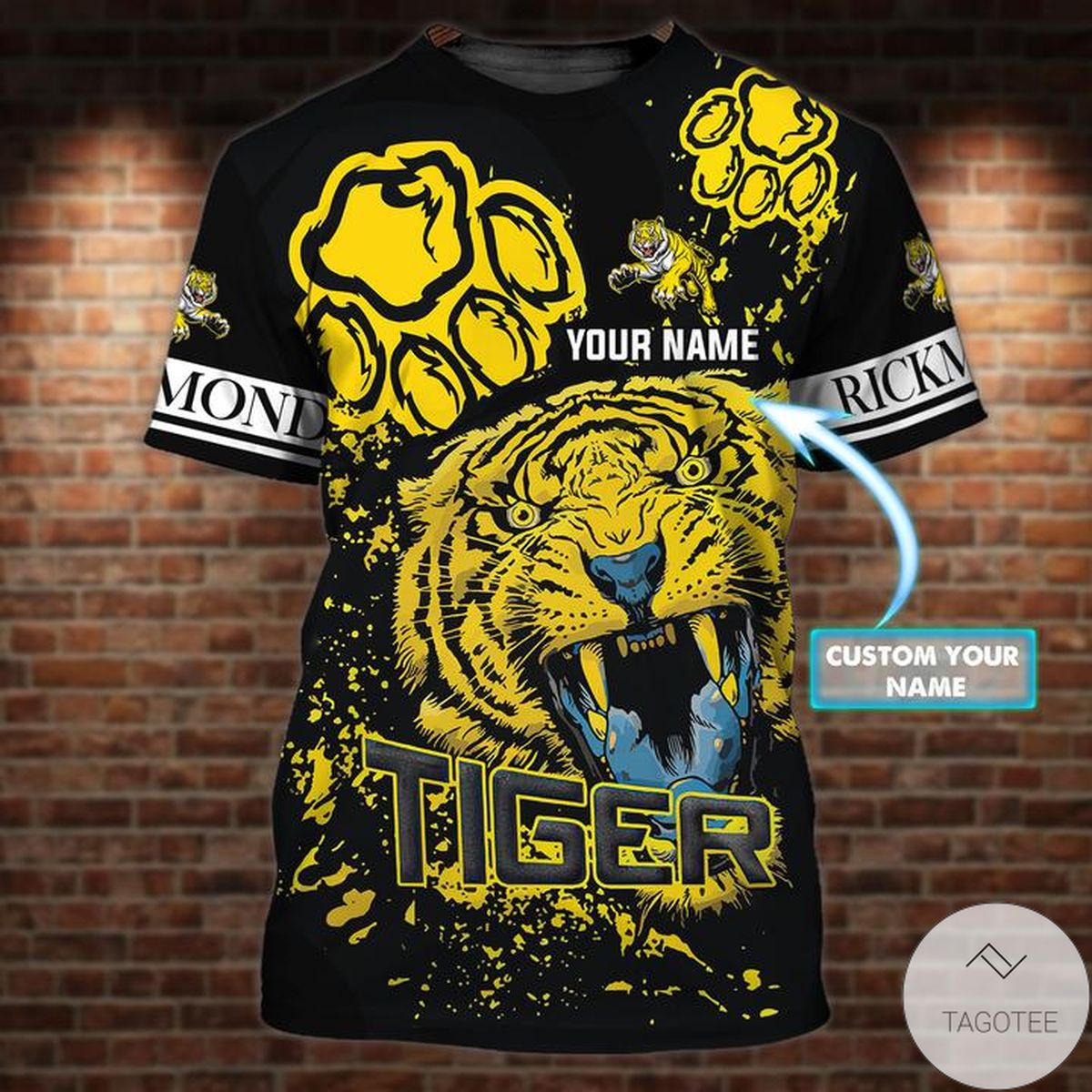 Personalized Richmond Tigers Printed 3d Shirt