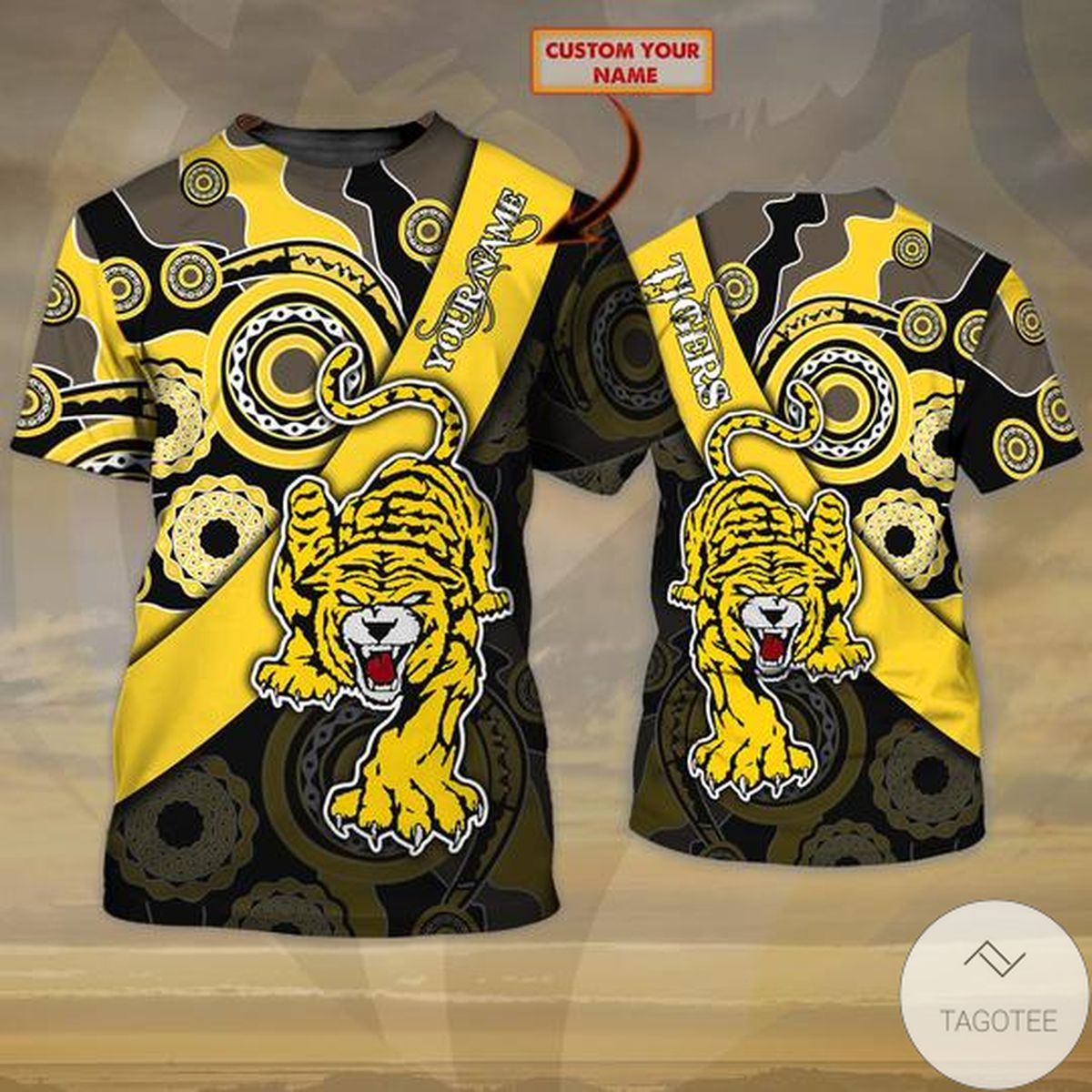 Personalized Tigers Aus 3d Shirt