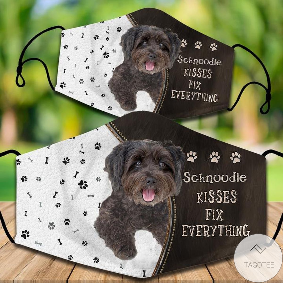 Schnoodle Kisses Fix Everything Face Mask
