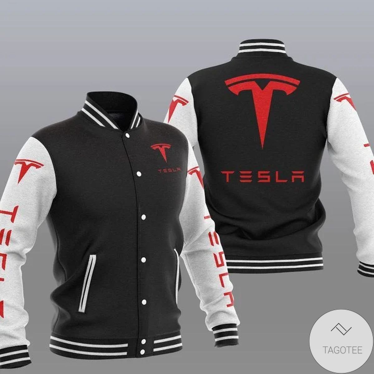 Tesla Varsity Baseball Jacket