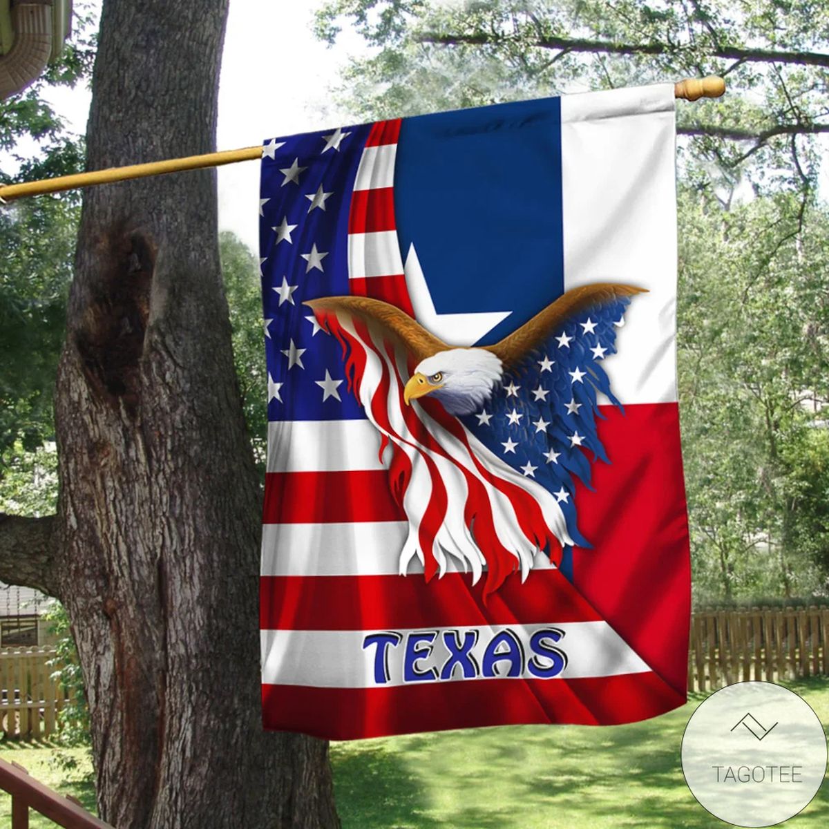 Texas Eagle Flag