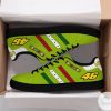 The Doctor Vr46 Yellow Green Stan Smith Shoes