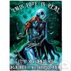 This Love Is Real It's You And Me Against The World Baby Blanket