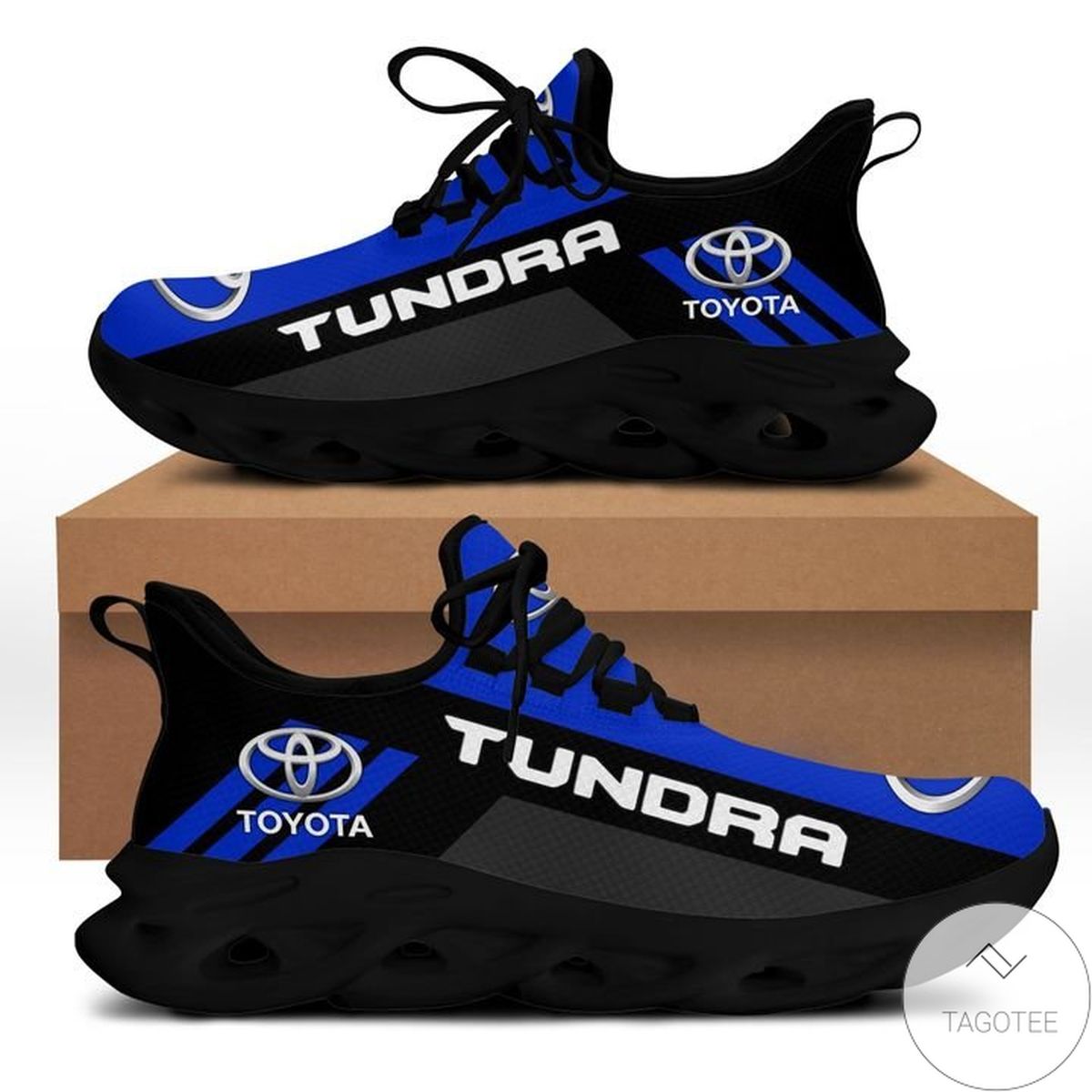 Toyota Tundra Blue Yeezy Running Sneaker Max Soul Shoes
