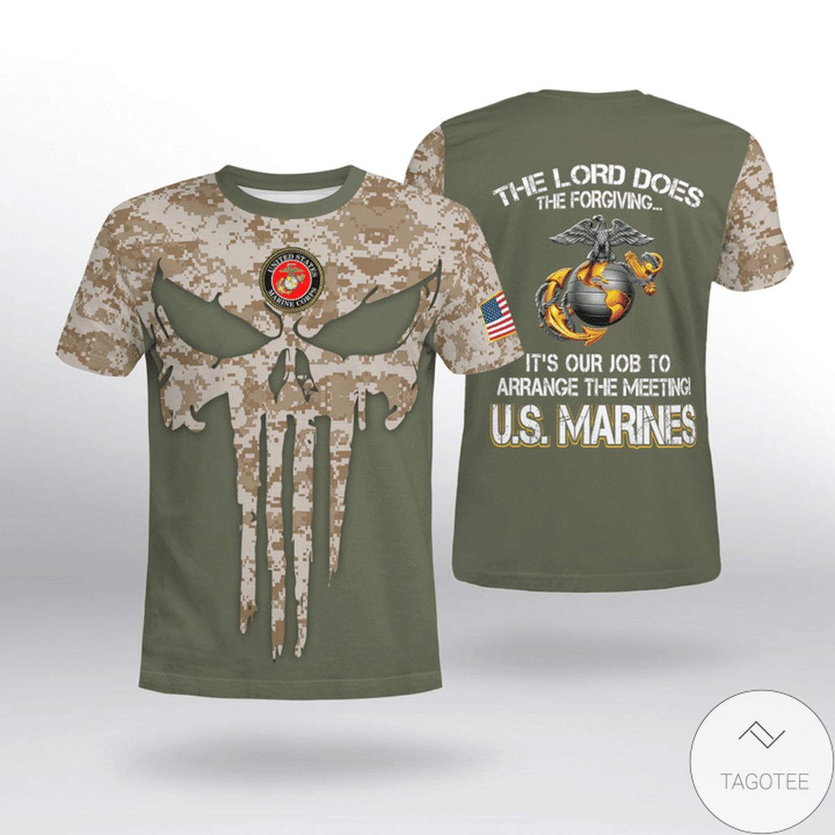 USMC The Lord Does The Forgiving Shirt