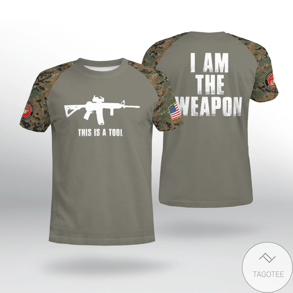 USMC This Is The Tool I Am The Weapon Shirt