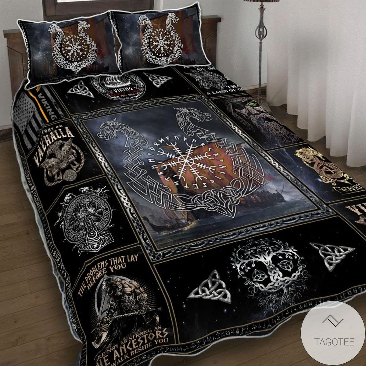 Viking Culture Quilt Bedding Set