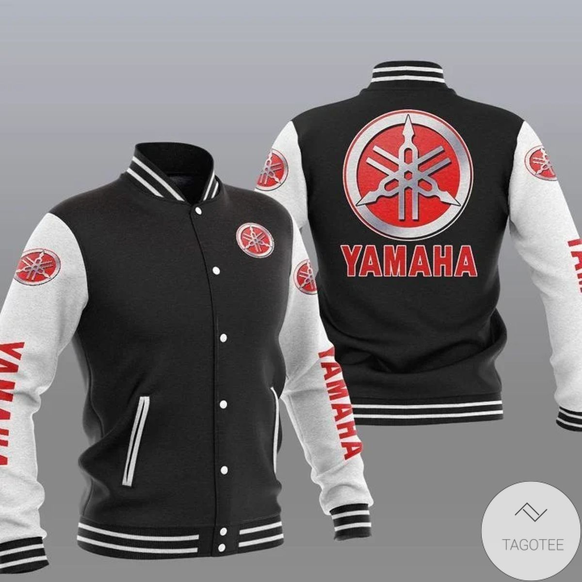 Yamaha Logo Varsity Baseball Jacket