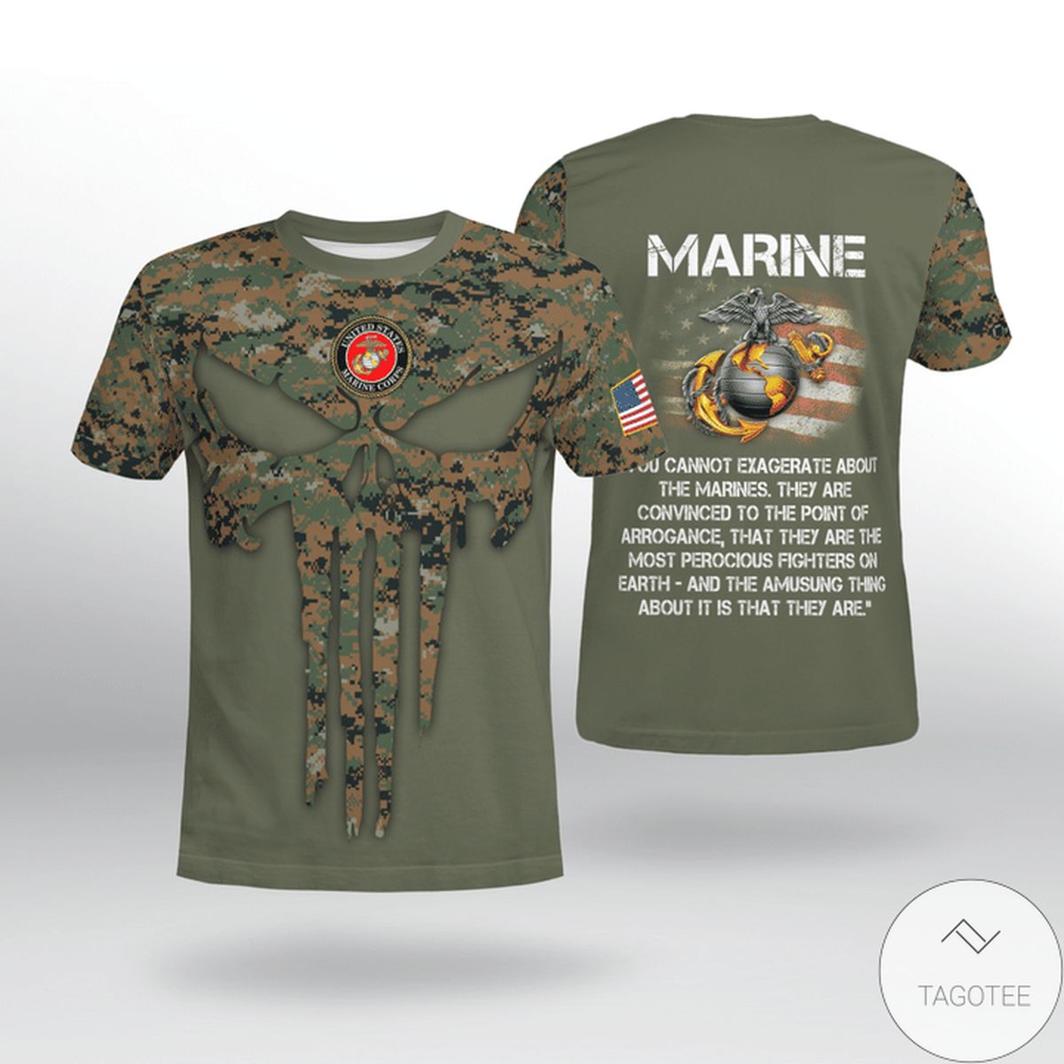 You Cannot Exaggerate About The Marines Shirt