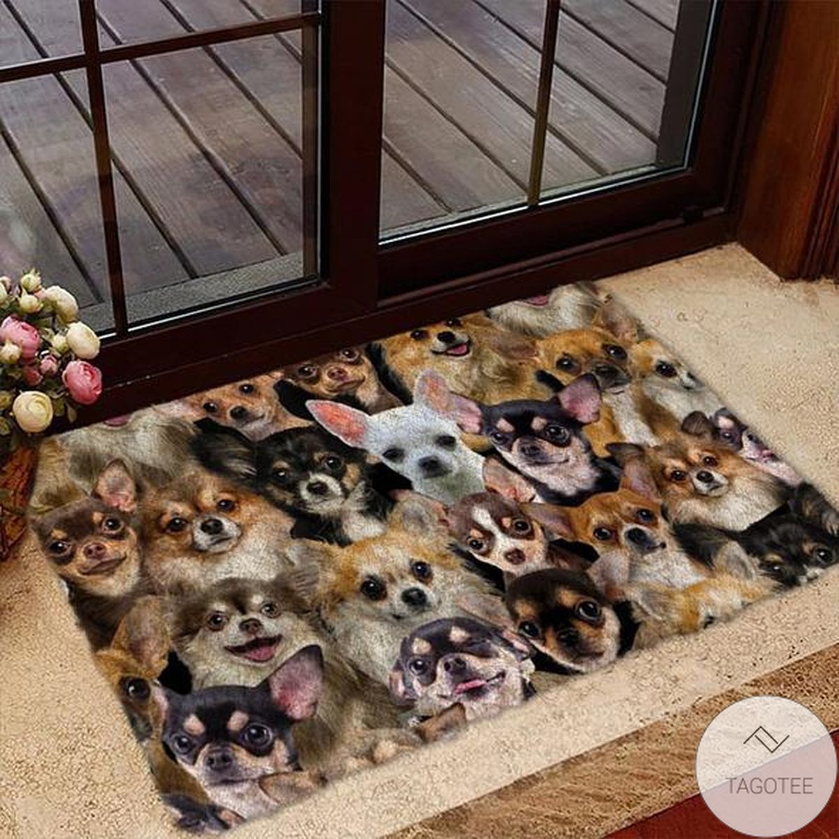 A Bunch Of Chihuahuas Doormat