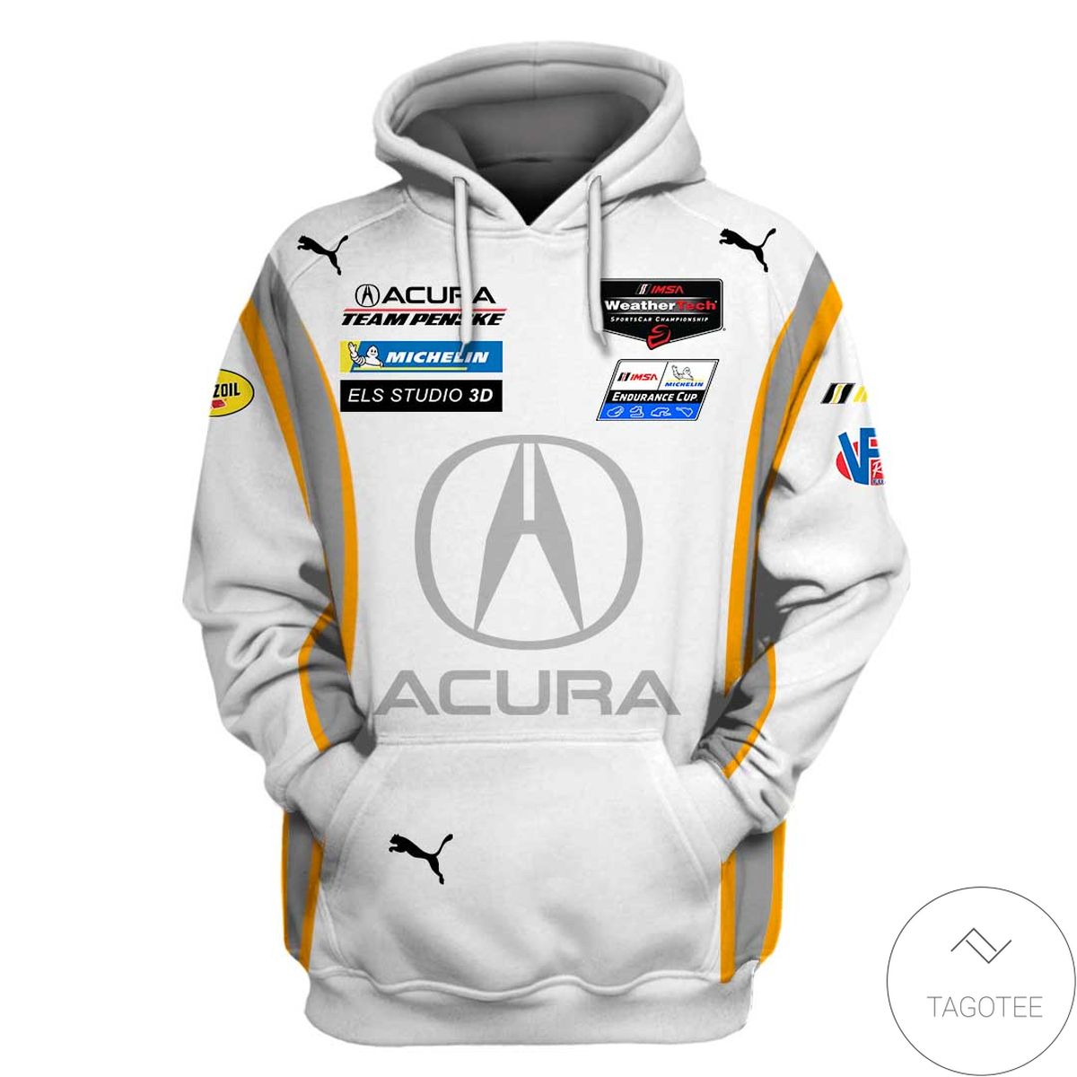 Acura Rallying Branded Unisex Racing Car  3d Hoodie